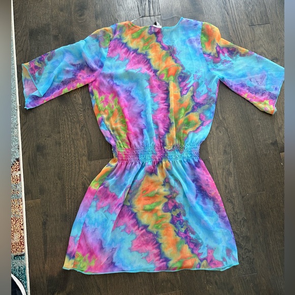 Becca revel tie dye tunic cover up - Picture 5 of 5